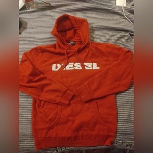 Men or Womens Medium red diesel hoodie